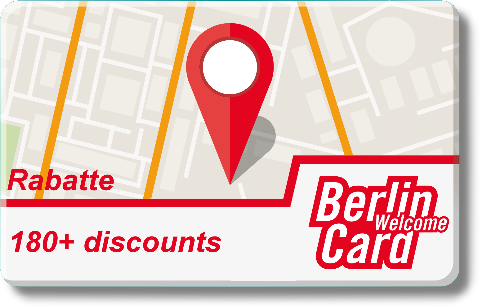 Réductions sans les transports publics Berlin Welcome Card Rabatte ohne ÖPNV